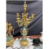 Image 3 : Magnificent 3 Piece Garniture Clock Set By Imperial