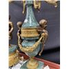 Image 7 : Magnificent 3 Piece Garniture Clock Set By Imperial