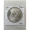 Image 1 : 1884 Morgan Silver Dollar