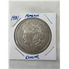 Image 1 : 1921 Morgan Silver Dollar