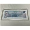 Image 2 : Vintage Canadian $5 Bill In Hard Plastic Case, Great Condition