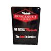 Image 1 : Double Sided Raybestos Break And Safety Center Sign