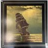 Image 2 : Fold Up Games Table With Sailing Ship