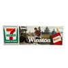 Image 1 : Vintage Winston Cigarettes 711 Metal  Advertising Sign