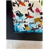 Image 2 : Framed Oil On Canvas Of Beach Scene Signed Mbiola