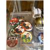 Image 2 : Assorted CFL Collectibles, Coins, Miniature Helmets, B.C Lions Keychain, Etc..