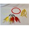 Image 1 : Vintage Lawn Dart Set With 4 Darts