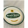 Image 3 : 2 Vintage Porcelain Dawes Black Horse Beer Serving Trays