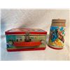 Image 4 : Vintage Dukes Of Hazard Tin Lunch Box With Thermos