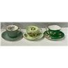 Image 4 : 5 Assorted Tea Cups And Saucers, Aynsley, And Paragon