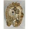 Image 3 : 4 Plaster Cherub Light Switch Plates