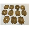Image 1 : Approx 11 Vintage Metal Light Switch Plates