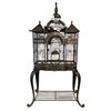 Image 1 : Vintage Metal Bird Cage, On Stand