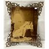 Image 1 : Vintage Framed Photo Of Lady Sleeping On Arm Chair