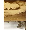Image 3 : Vintage Framed Photo Of Lady Sleeping On Arm Chair