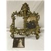 Image 1 : Vintage Ornate Dual Photo Frame With 2 Vintage Photos