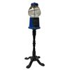 Image 1 : Vintage Blue Bubble Gum Machine On Metal Base