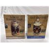 Image 1 : 2 New Budweiser Endangered Species Series Steins : Gray Wolf & African Elephant