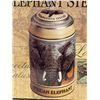 Image 3 : 2 New Budweiser Endangered Species Series Steins : Gray Wolf & African Elephant