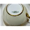 Image 10 : 7 Assorted Vintage Teacups + Saucers: Royal Doulton, Spode, Wedgewood, Noritake, & More