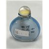 Image 2 : Vintage Reverse Painted Glass Snuff Bottle Bald Eagle Scene Limited, Numbered On Back