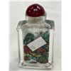 Image 2 : Vintage Reverse Painted Glass Snuff Bottle Harvesting/Nature Scene