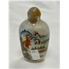 Image 2 : Vintage Reverse Painted Glass Snuff Bottle Nature Scene