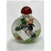 Image 2 : Vintage Reverse Painted Glass Snuff Bottle Crane Scene