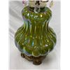 Image 3 : Mid Century Modern Table Lamp With Hanging  Crystals