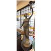 Image 1 : Large Lady Figural Bronze Sculpture (1 Of A Matching Pair)
