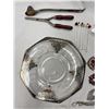 Image 2 : Assorted Antique And Vintage Collectibles: Curling Iron, Candle Snuffer, Jewellery, And More