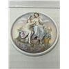 Image 1 : Heavily Detailed Vintage Bisque Porcelain Plate
