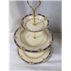 Image 2 : Vintage Woods Ivory Ware 3 Tier Cake Plate