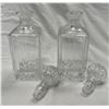 Image 2 : 2 Crystal Glass Decanters