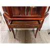 Image 3 : Semi Octagonal Display Cabinet With Drawer, With Key