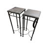 Image 1 : Pair Of Square Tile Top Tables