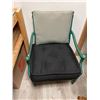 Image 2 : Green Metal Patio Chair