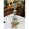 Image 2 : Cut Crystal Glass Table Lamp