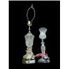 Image 1 : Pair Of Cut Glass Table Lamps
