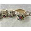 Image 2 : Style Craft By Mid Winter Staffordshire Sugar Dish, Creamer, Cups, Etc..
