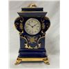 Image 1 : Vintage Porcelain Pegasus Desk Clock