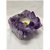 Image 1 : Cut Geode Candle Holder