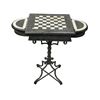 Image 1 : Marble Topped Chess Board With Side Holders For Chest Pieces