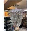 Image 2 : Hanging Crystal Glass Chandelier