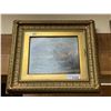 Image 1 : Framed Gold Gilded Oil On Board