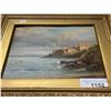 Image 2 : Framed Gold Gilded Oil On Board