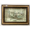 Image 1 : Framed 3D Victorian Scene