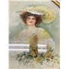 Image 2 : Oval Framed Print Portrait Of Lady Signed M.Trezisg