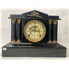 Image 1 : Vintage 4 Column Mantel Clock By The Ansoma Clock Company