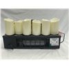 Image 2 : Duraflame Electric Heater With Light Up Candle Top